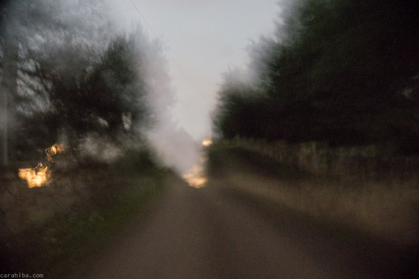 Valle d'Itria by night. Low light hand held photo.