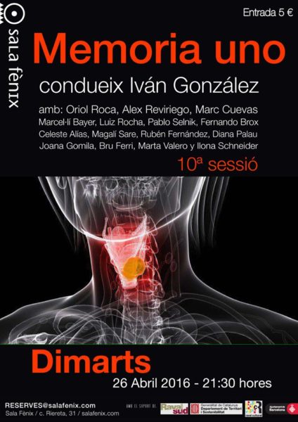 Memoria Uno - 10a session