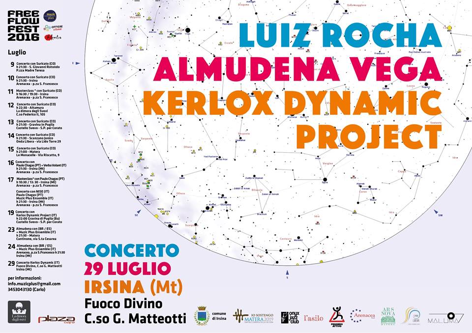 Luiz Rocha and Almudena Vega with Kerlox Dynamic Project - Free Flow Festival
